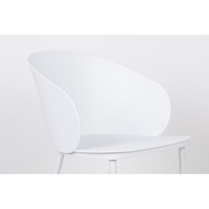 White Label Living Eetkamerstoel Gigi Wit - KwaliteitWonen.nl