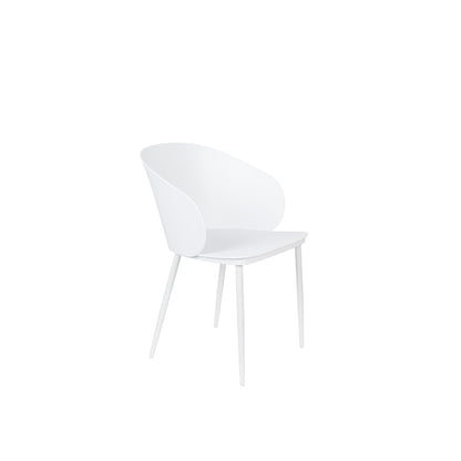 White Label Living Eetkamerstoel Gigi Wit - KwaliteitWonen.nl