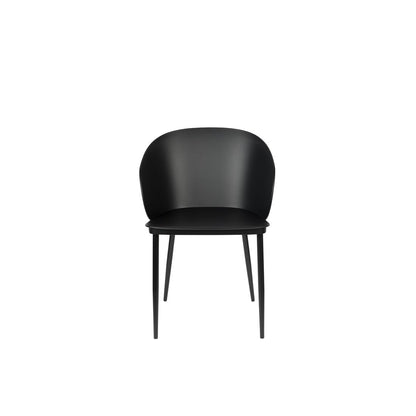 White Label Living Eetkamerstoel Gigi Zwart - KwaliteitWonen.nl
