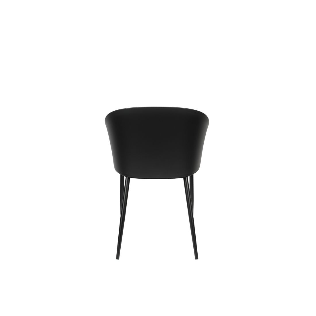 White Label Living Eetkamerstoel Gigi Zwart - KwaliteitWonen.nl