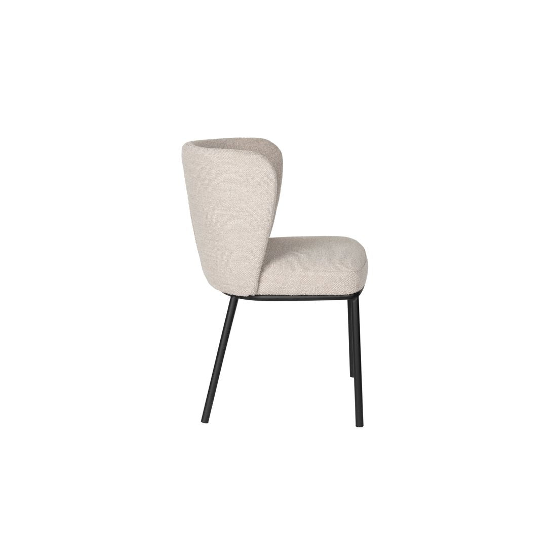 White Label Living Eetkamerstoel Guus Beige - KwaliteitWonen.nl