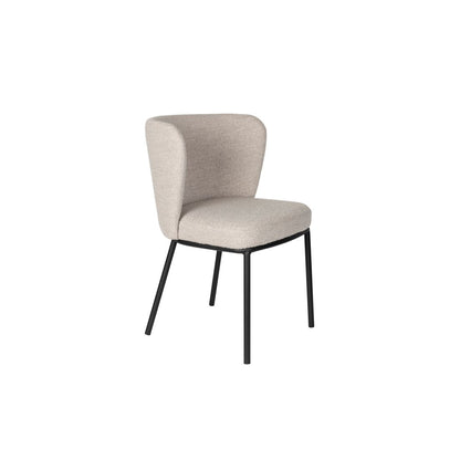 White Label Living Eetkamerstoel Guus Beige - KwaliteitWonen.nl
