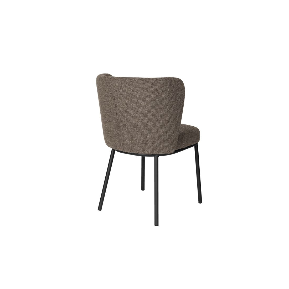 White Label Living Eetkamerstoel Guus Bruin - KwaliteitWonen.nl