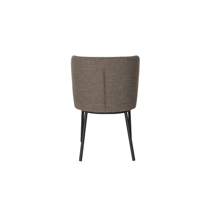 White Label Living Eetkamerstoel Guus Bruin - KwaliteitWonen.nl