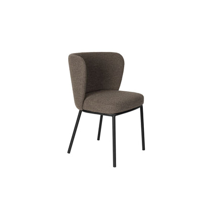 White Label Living Eetkamerstoel Guus Bruin - KwaliteitWonen.nl