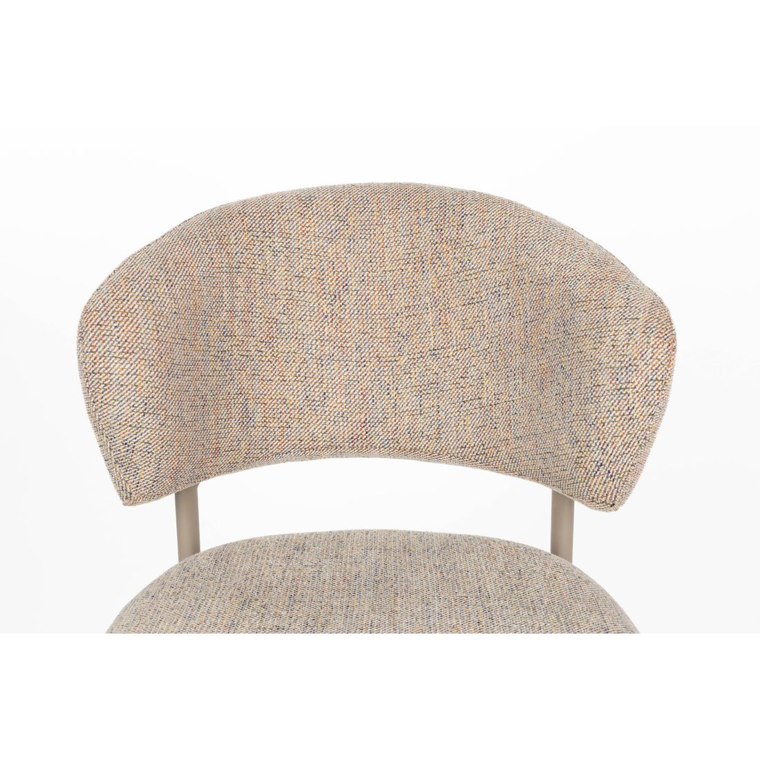 White Label Living Eetkamerstoel Jasmine Light Multicolour - KwaliteitWonen.nl