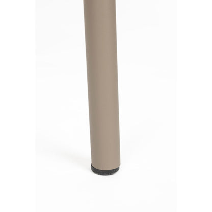 White Label Living Eetkamerstoel Jasmine Light Multicolour - KwaliteitWonen.nl