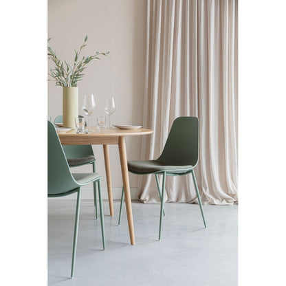 White Label Living Eetkamerstoel Jeffrey Groen - KwaliteitWonen.nl
