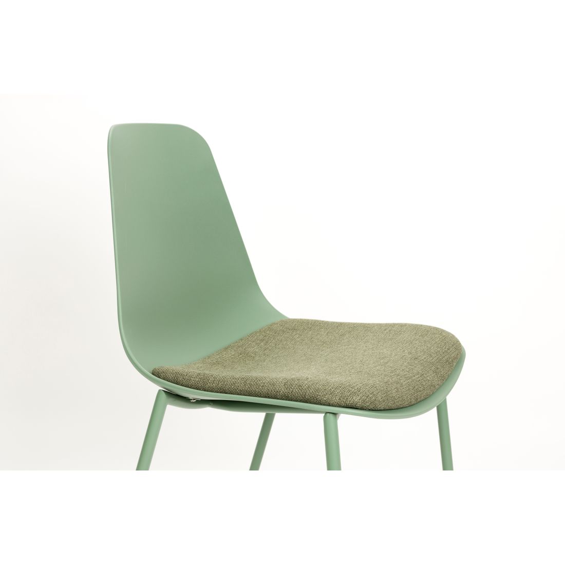 White Label Living Eetkamerstoel Jeffrey Groen - KwaliteitWonen.nl
