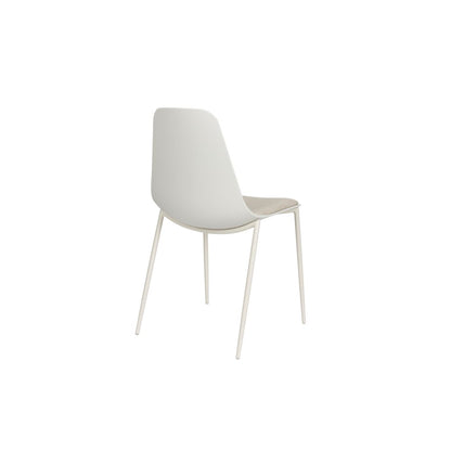 White Label Living Eetkamerstoel Jeffrey Wit - KwaliteitWonen.nl