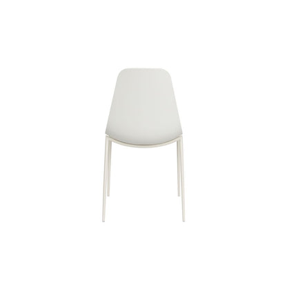White Label Living Eetkamerstoel Jeffrey Wit - KwaliteitWonen.nl