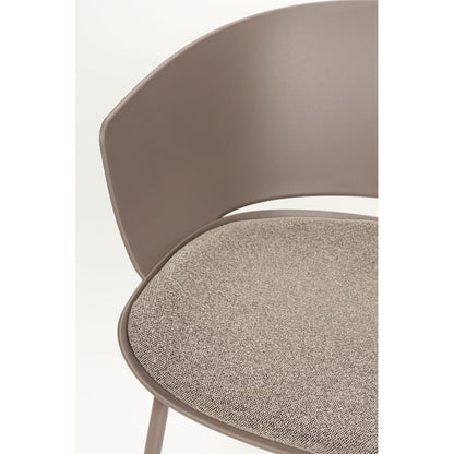 White Label Living Eetkamerstoel Jessica Grijs - KwaliteitWonen.nl