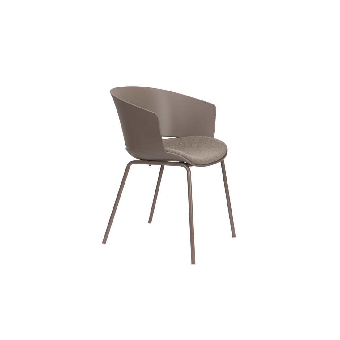White Label Living Eetkamerstoel Jessica Grijs - KwaliteitWonen.nl