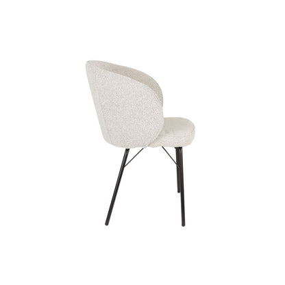White Label Living Eetkamerstoel Joa Beige - KwaliteitWonen.nl