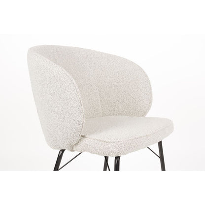 White Label Living Eetkamerstoel Joa Beige - KwaliteitWonen.nl