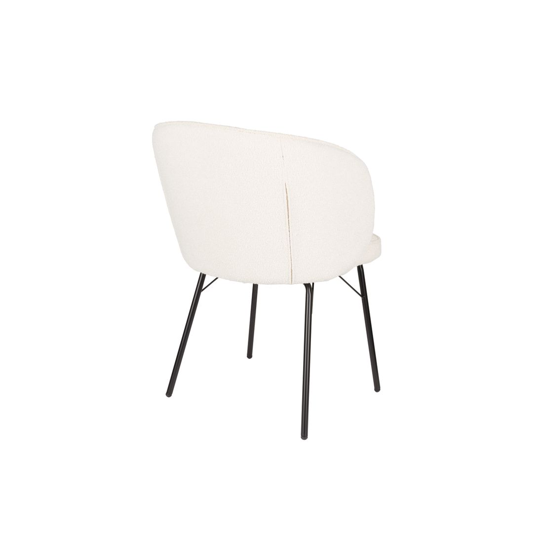 White Label Living Eetkamerstoel Joa Wit - KwaliteitWonen.nl