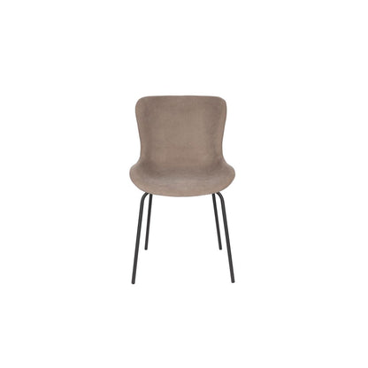 White Label Living Eetkamerstoel Junzo Grijs - KwaliteitWonen.nl