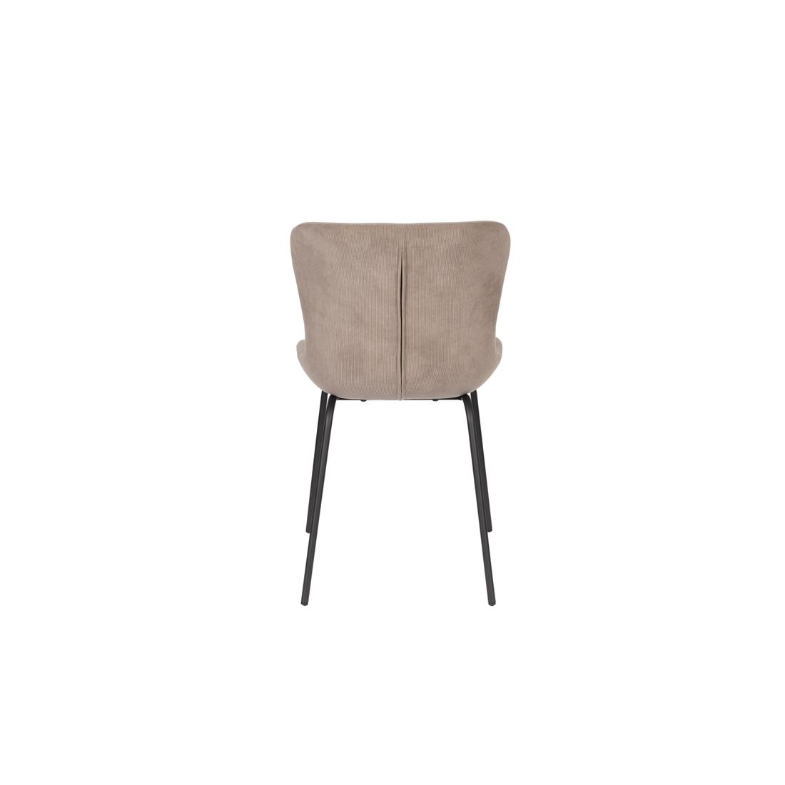 White Label Living Eetkamerstoel Junzo Grijs - KwaliteitWonen.nl