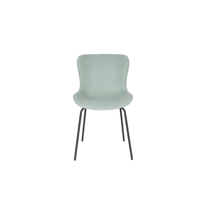 White Label Living Eetkamerstoel Junzo Rib Groen - KwaliteitWonen.nl