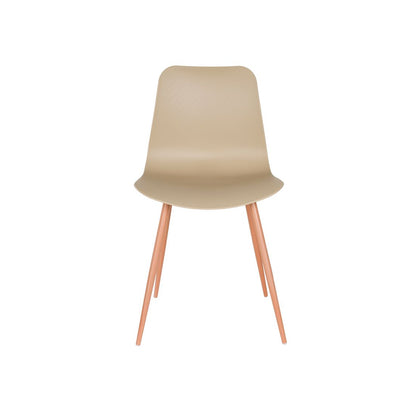 White Label Living Eetkamerstoel Leon Beige - KwaliteitWonen.nl