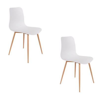 White Label Living Eetkamerstoel Leon Wit - KwaliteitWonen.nl