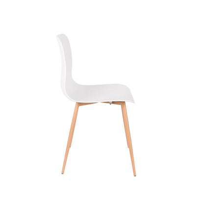 White Label Living Eetkamerstoel Leon Wit - KwaliteitWonen.nl