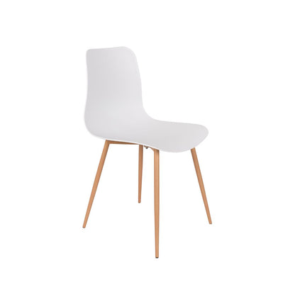 White Label Living Eetkamerstoel Leon Wit - KwaliteitWonen.nl