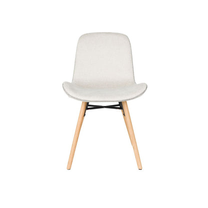 White Label Living Eetkamerstoel Lester Beige - KwaliteitWonen.nl