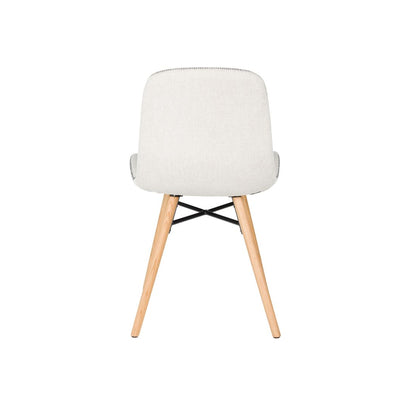 White Label Living Eetkamerstoel Lester Beige - KwaliteitWonen.nl