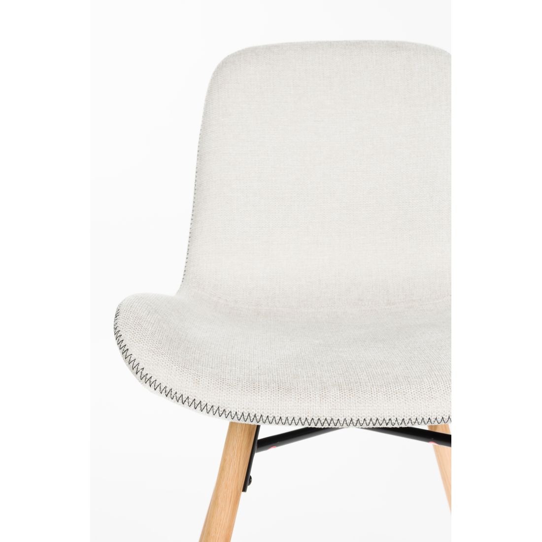 White Label Living Eetkamerstoel Lester Beige - KwaliteitWonen.nl