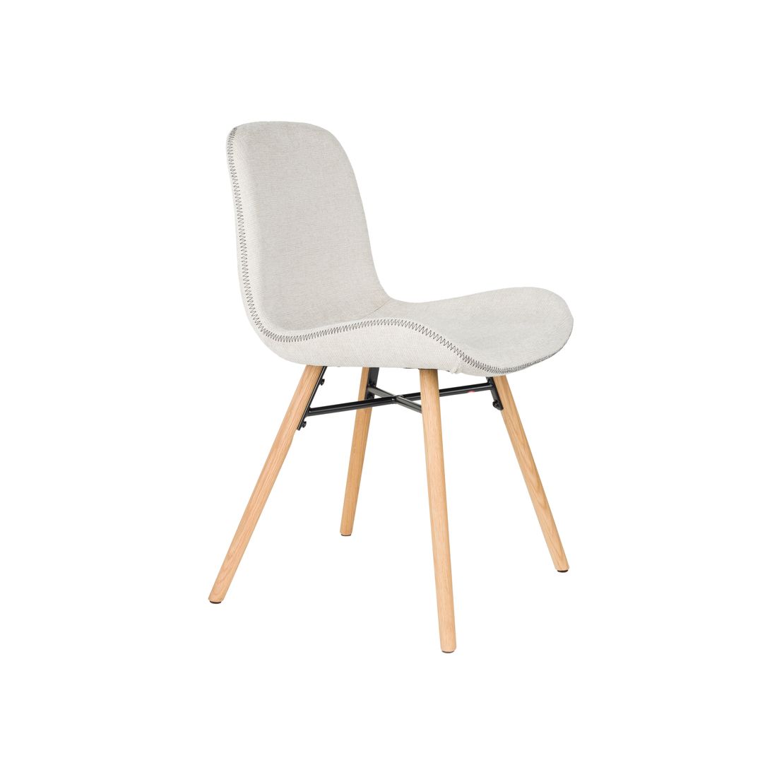 White Label Living Eetkamerstoel Lester Beige - KwaliteitWonen.nl