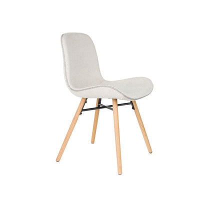White Label Living Eetkamerstoel Lester Beige - KwaliteitWonen.nl