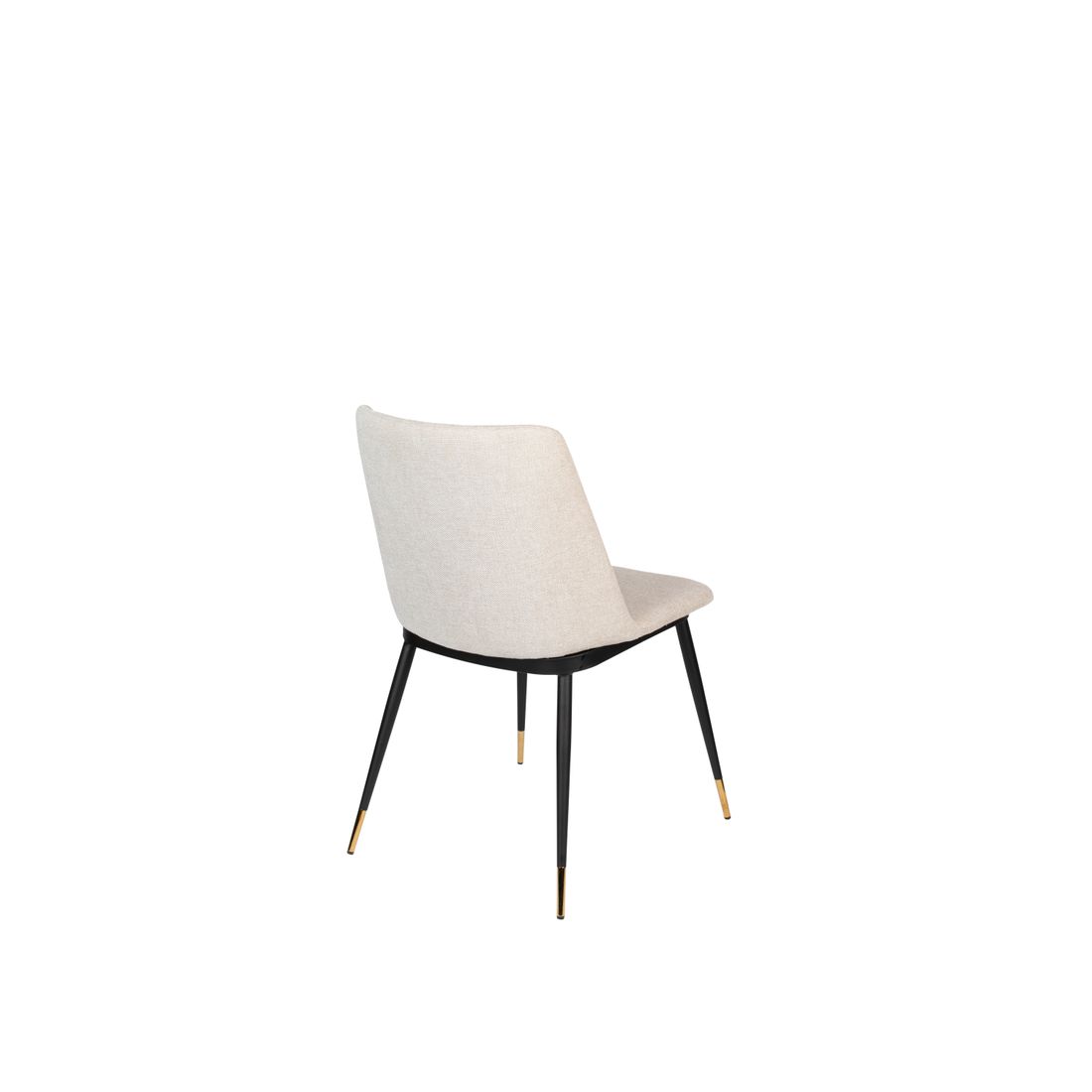White Label Living Eetkamerstoel Lionel Beige - KwaliteitWonen.nl