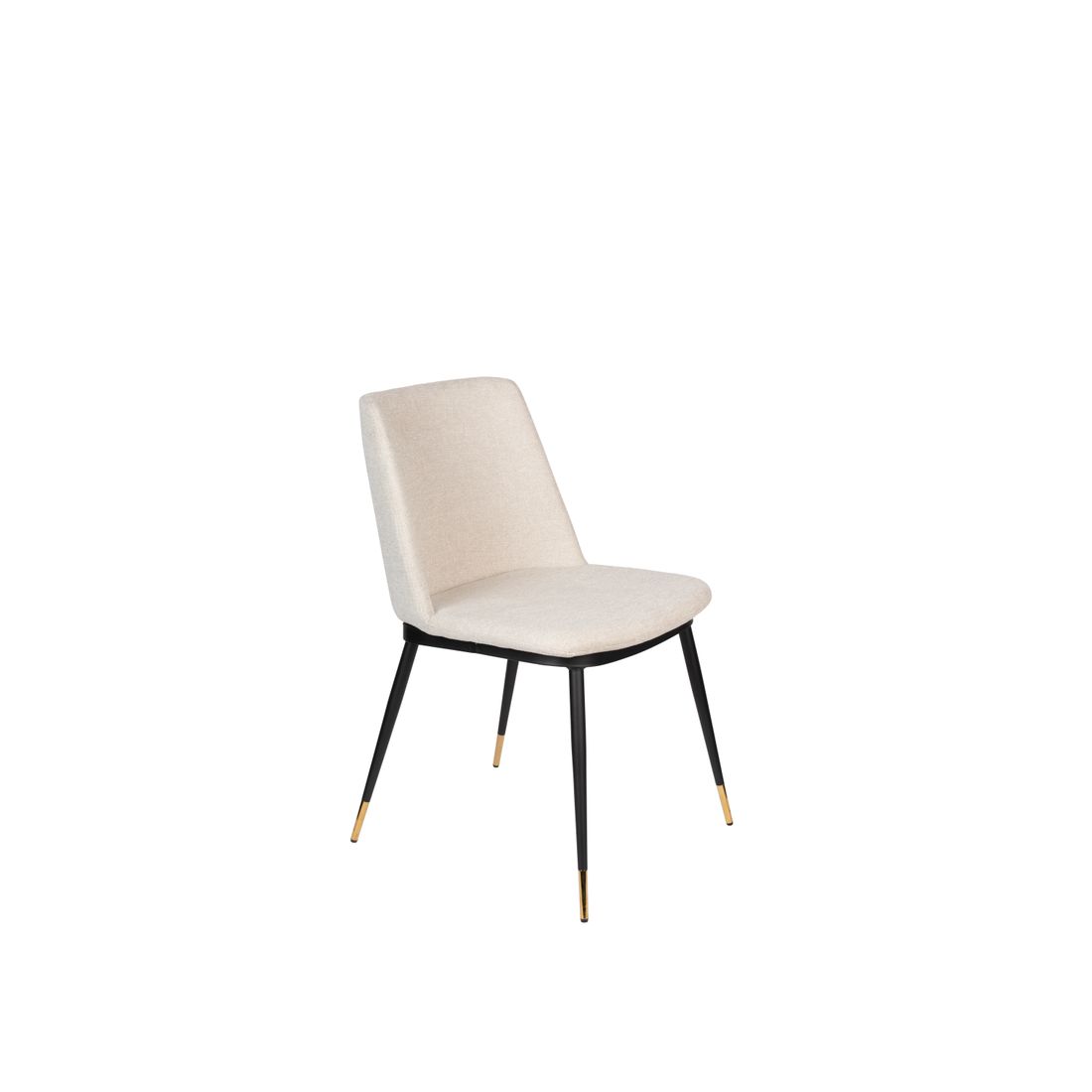 White Label Living Eetkamerstoel Lionel Beige - KwaliteitWonen.nl