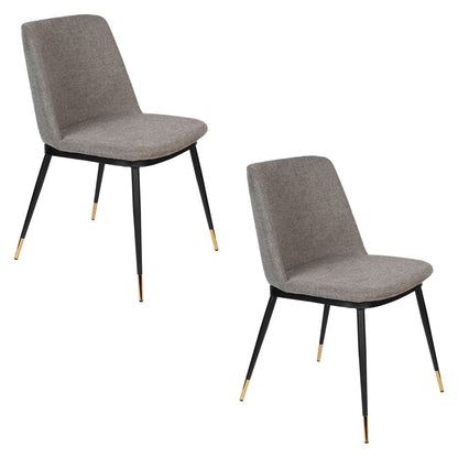 White Label Living Eetkamerstoel Lionel Grijs - KwaliteitWonen.nl