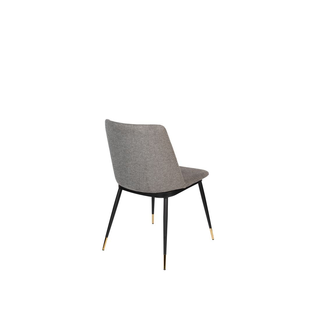 White Label Living Eetkamerstoel Lionel Grijs - KwaliteitWonen.nl