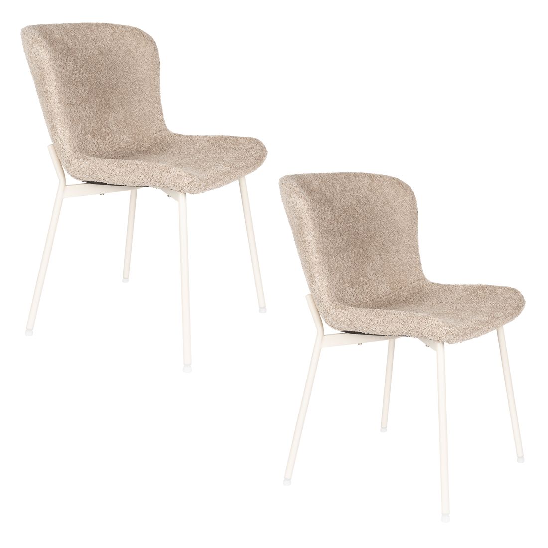 White Label Living Eetkamerstoel Marion Breige - KwaliteitWonen.nl