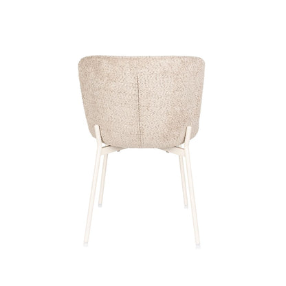 White Label Living Eetkamerstoel Marion Breige - KwaliteitWonen.nl
