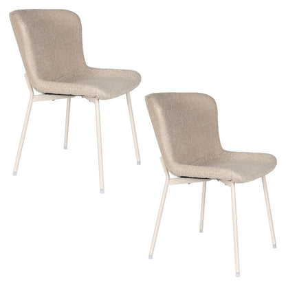 White Label Living Eetkamerstoel Marion Wit - KwaliteitWonen.nl