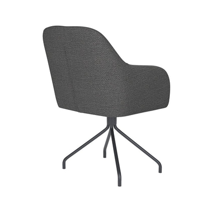 White Label Living Eetkamerstoel Otis Grijs Spin - KwaliteitWonen.nl