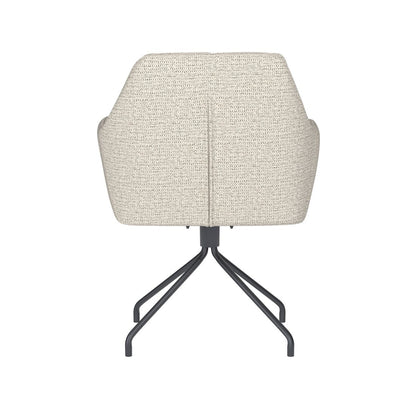 White Label Living Eetkamerstoel Pete Wit Spin - KwaliteitWonen.nl