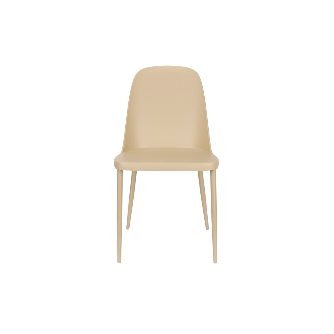 White Label Living Eetkamerstoel Pip Beige - KwaliteitWonen.nl