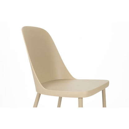 White Label Living Eetkamerstoel Pip Beige - KwaliteitWonen.nl