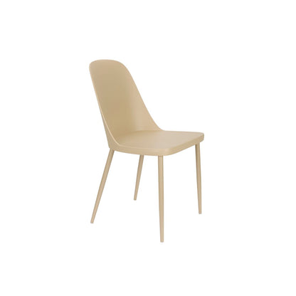 White Label Living Eetkamerstoel Pip Beige - KwaliteitWonen.nl