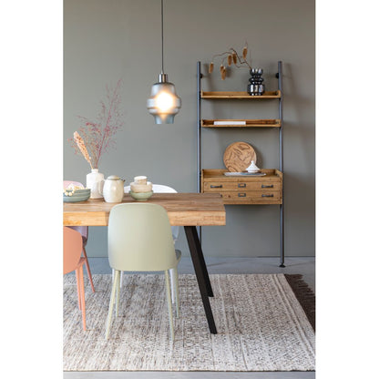 White Label Living Eetkamerstoel Pip Groen - KwaliteitWonen.nl