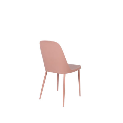 White Label Living Eetkamerstoel Pip Roze - KwaliteitWonen.nl