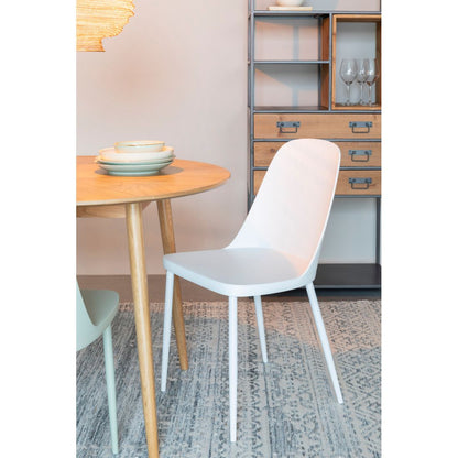 White Label Living Eetkamerstoel Pip Wit - KwaliteitWonen.nl