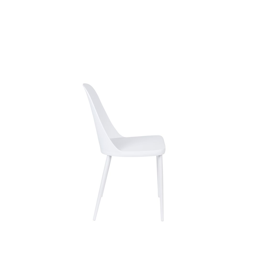 White Label Living Eetkamerstoel Pip Wit - KwaliteitWonen.nl