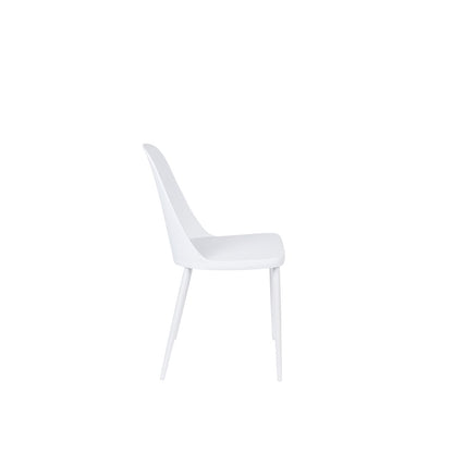 White Label Living Eetkamerstoel Pip Wit - KwaliteitWonen.nl