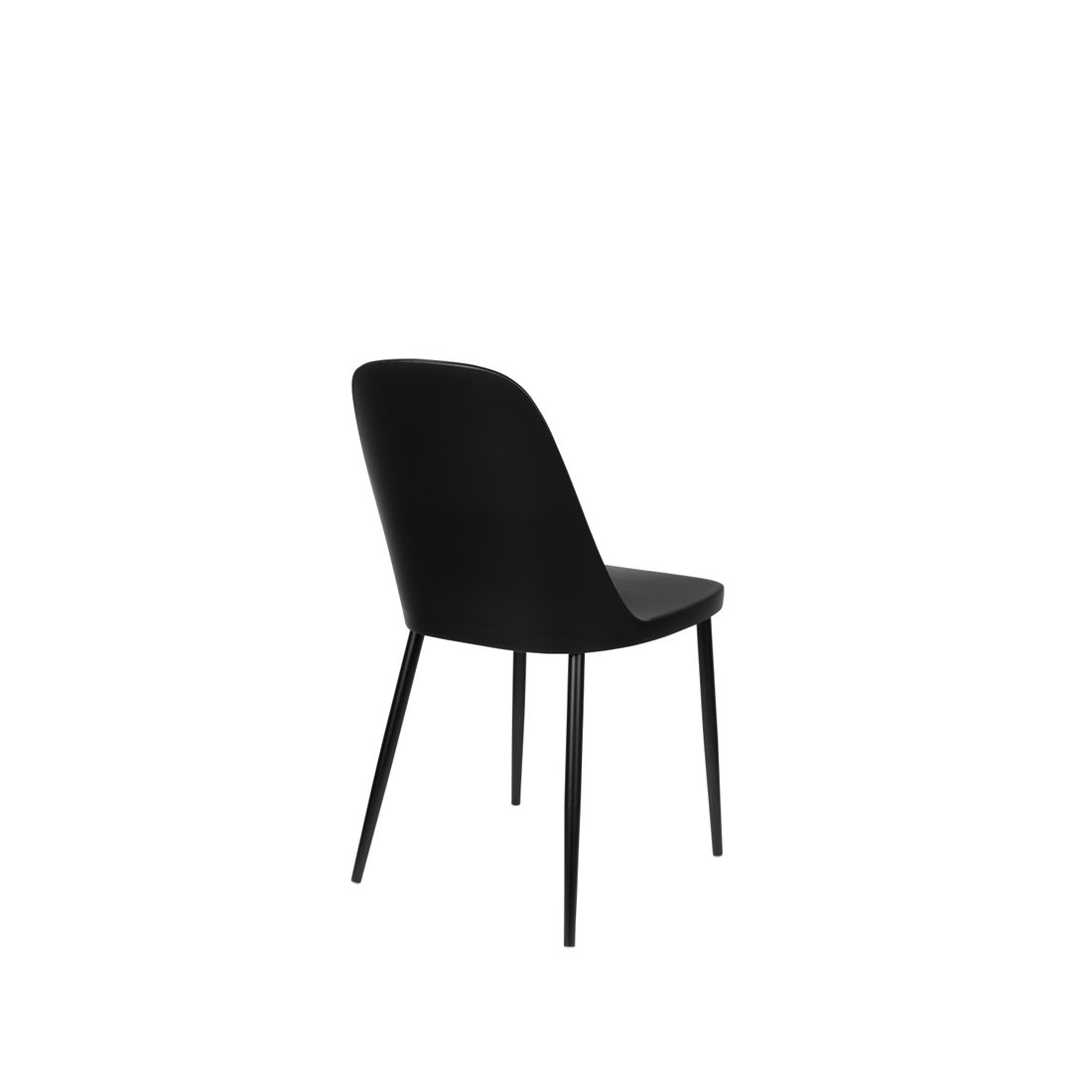 White Label Living Eetkamerstoel Pip Zwart - KwaliteitWonen.nl